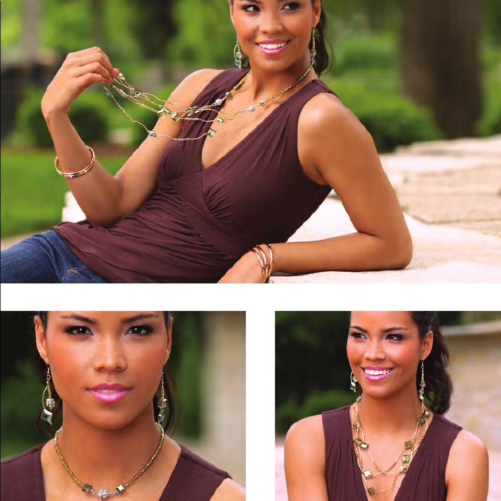 Park Lane necklace with matching earring